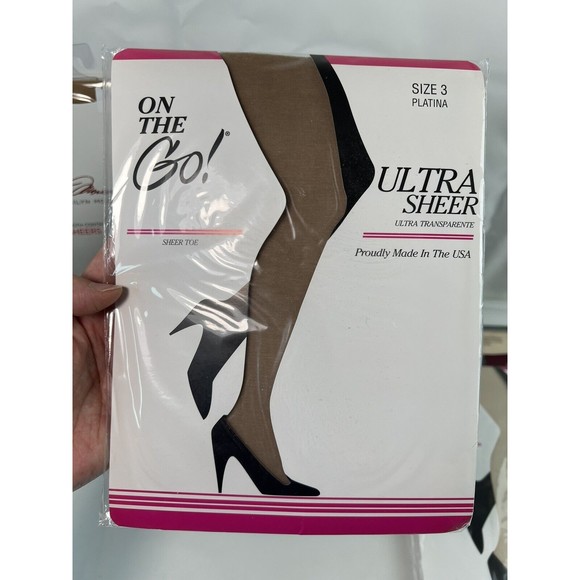 Lot Of 7 Leg Sheer Tights Mix Brands Colors Hanes, Marilyn Monroe, Ellen Tracy‎